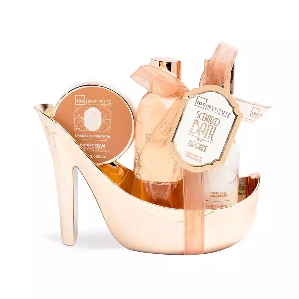 SCENTED BATH BRONZE MINI HEEL